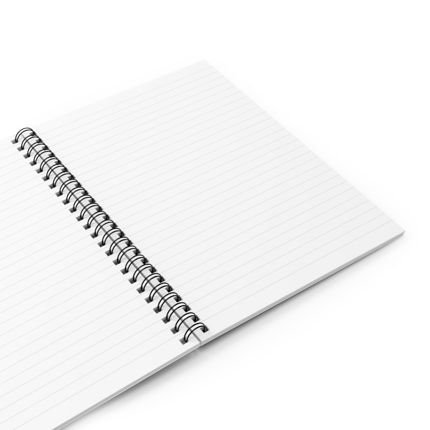 Abstract Spiral Notebook Trans Pride