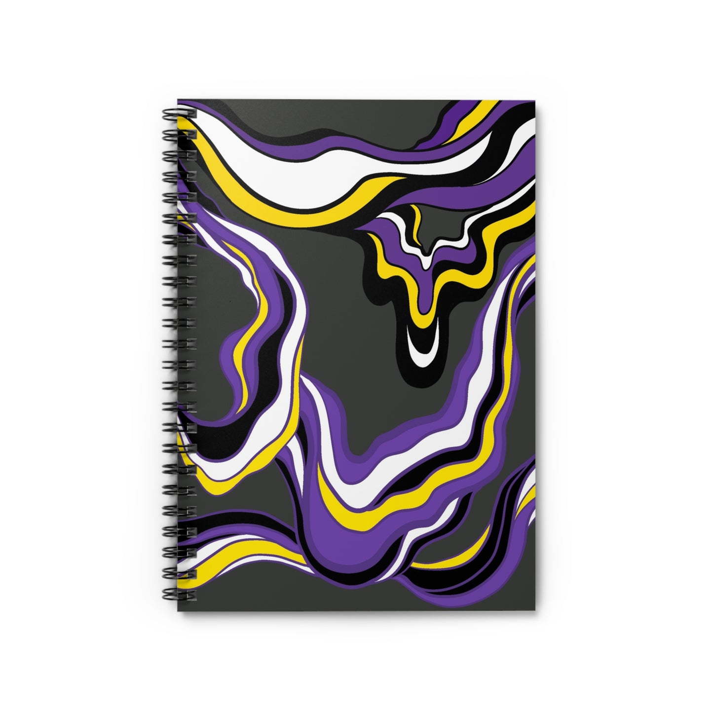 Abstract Spiral Notebook Non-binary Pride