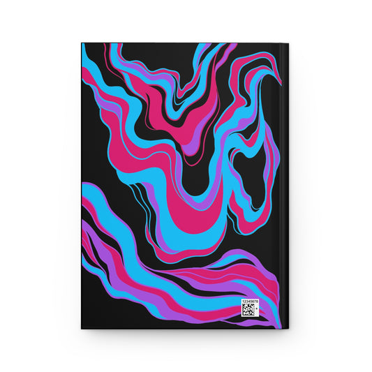 Abstract Hardcover Journal One