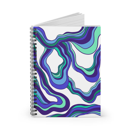 Abstract Spiral Notebook Gay Men Pride