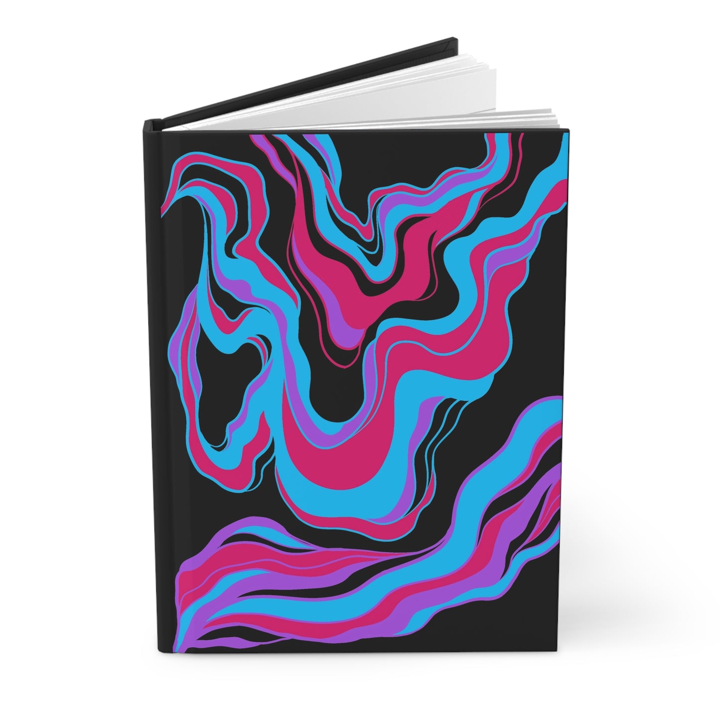 Abstract Hardcover Journal One