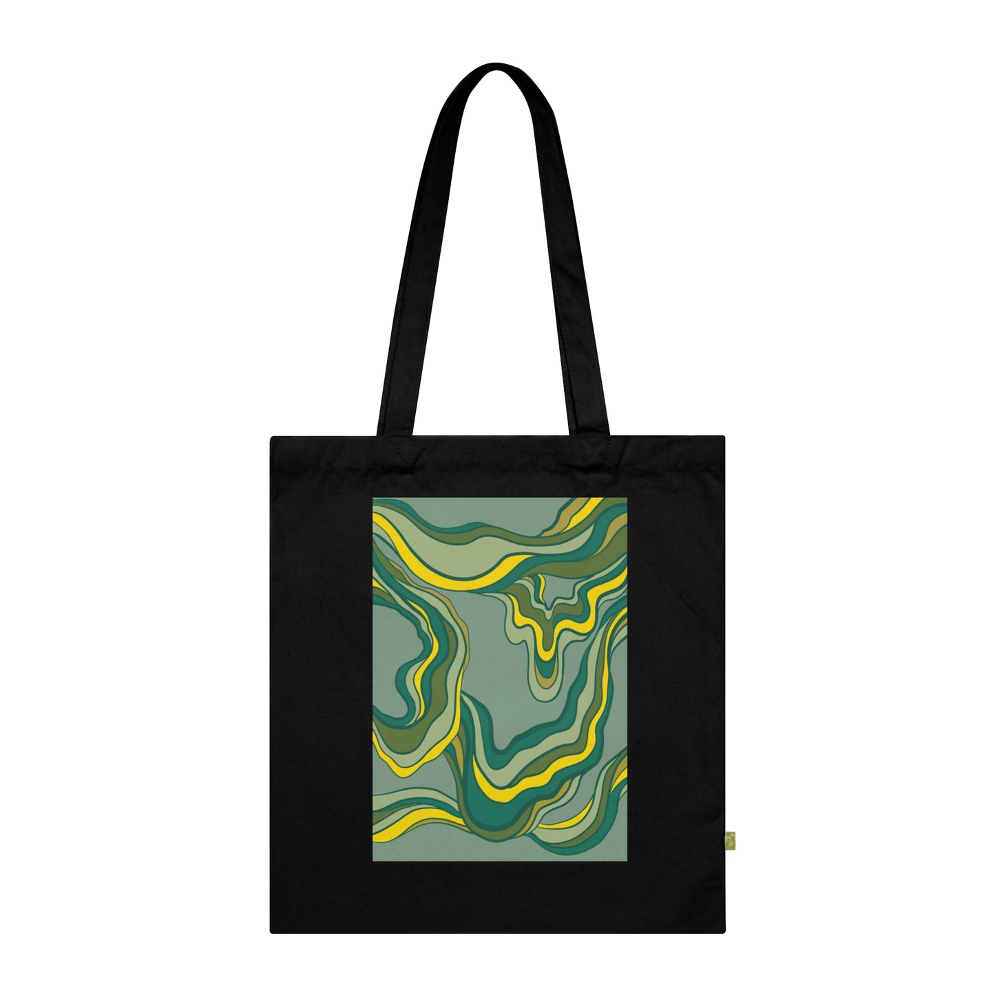 Organic Cotton Tote Abstract Four