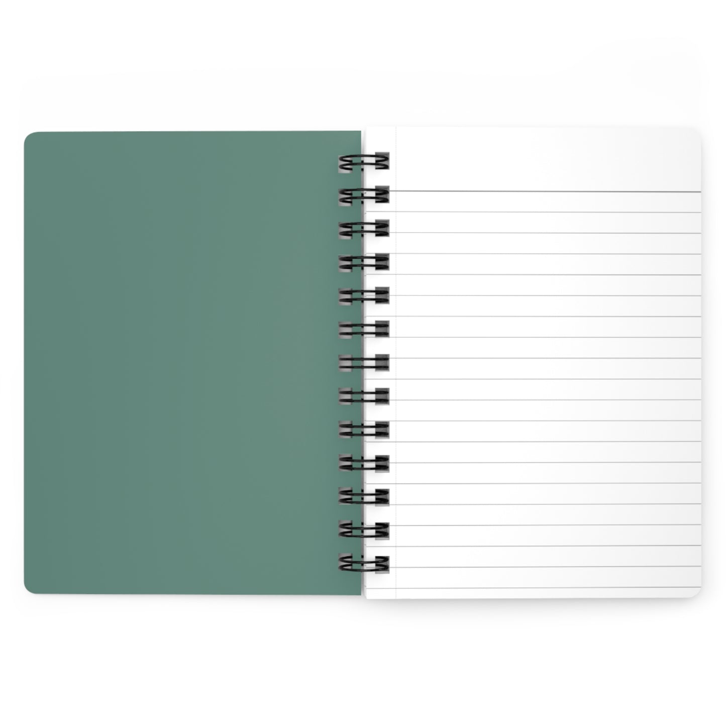 Abstract Spiral Bound Journal Drip Two