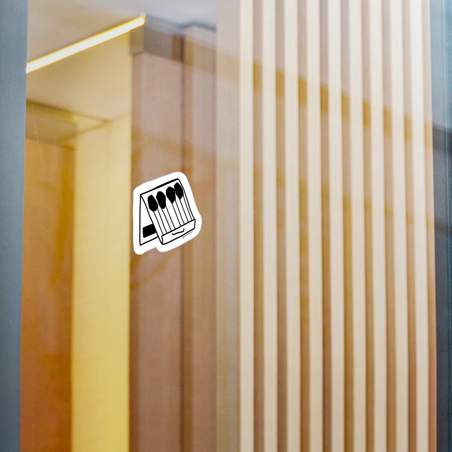 Matchbook Sticker
