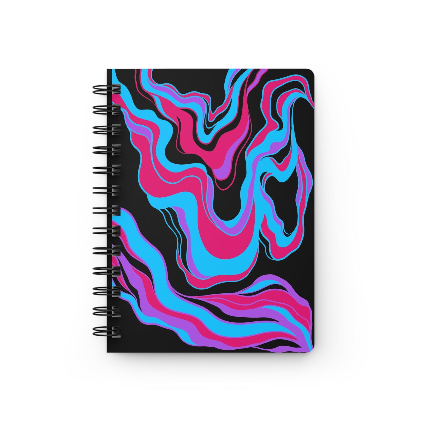 Abstract Spiral Bound Journal