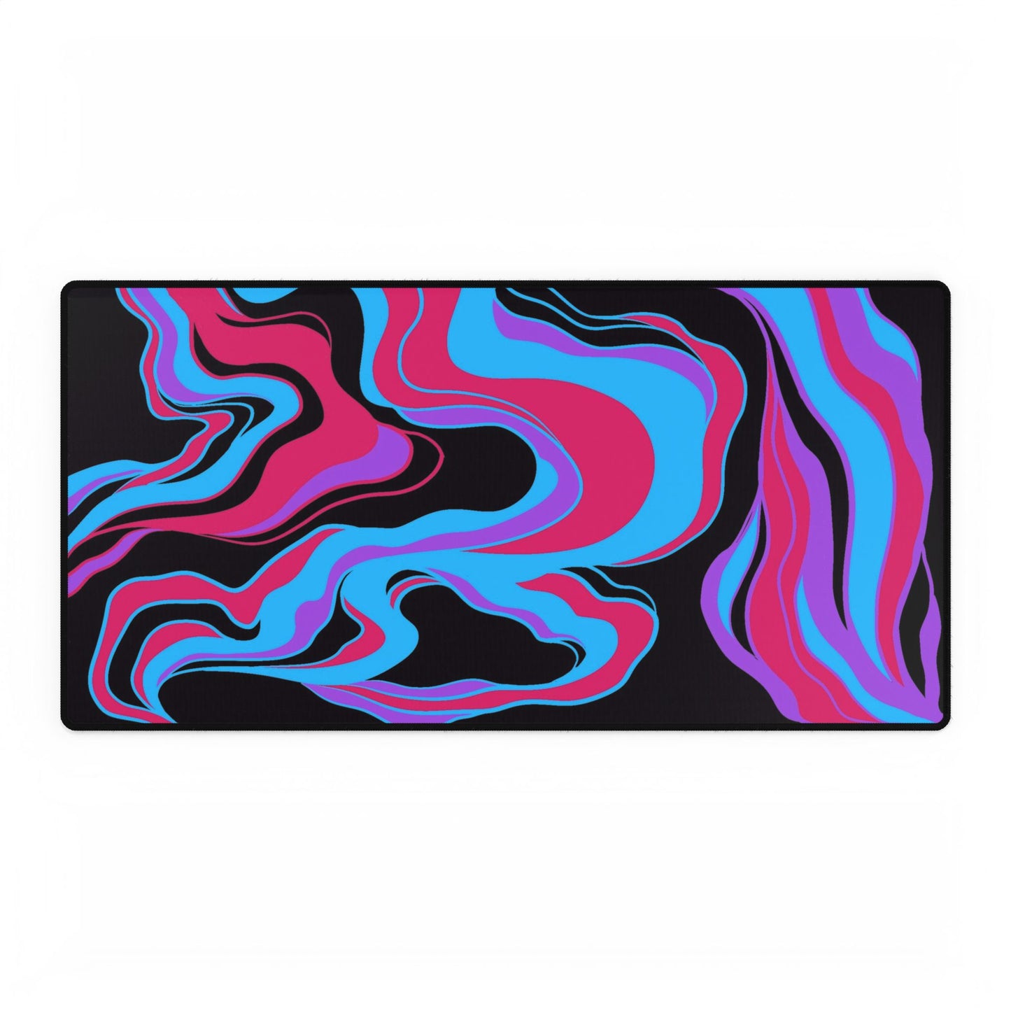 Abstract Desk Mat Large Drip One