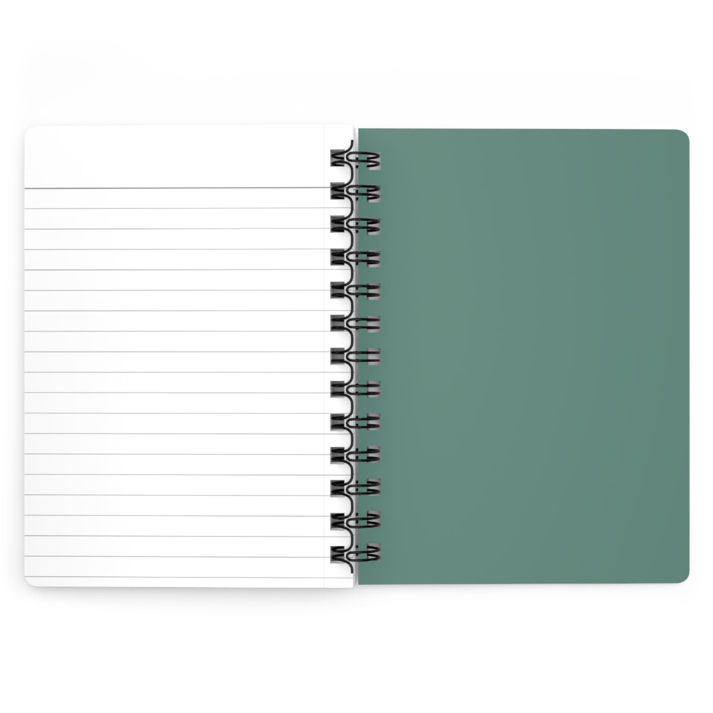 Abstract Spiral Bound Journal Drip Two