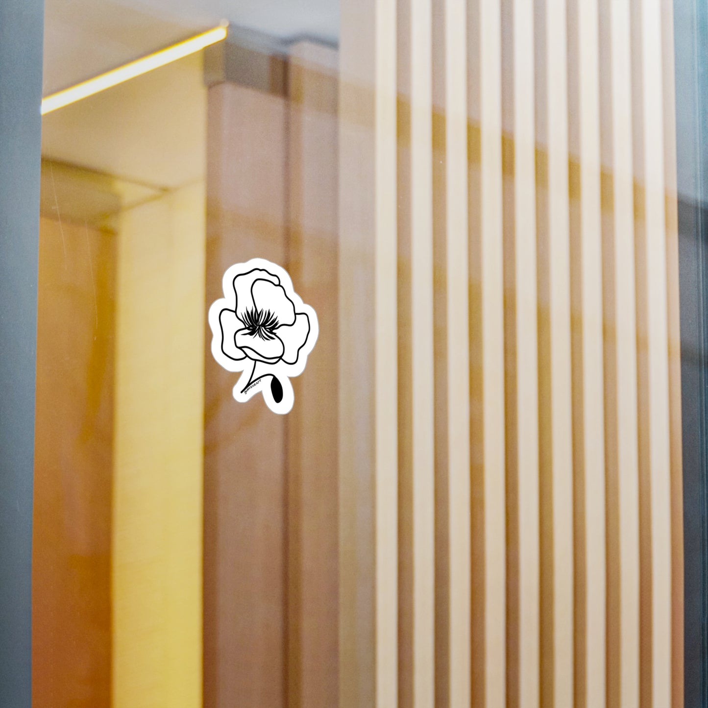 Poppy Sticker