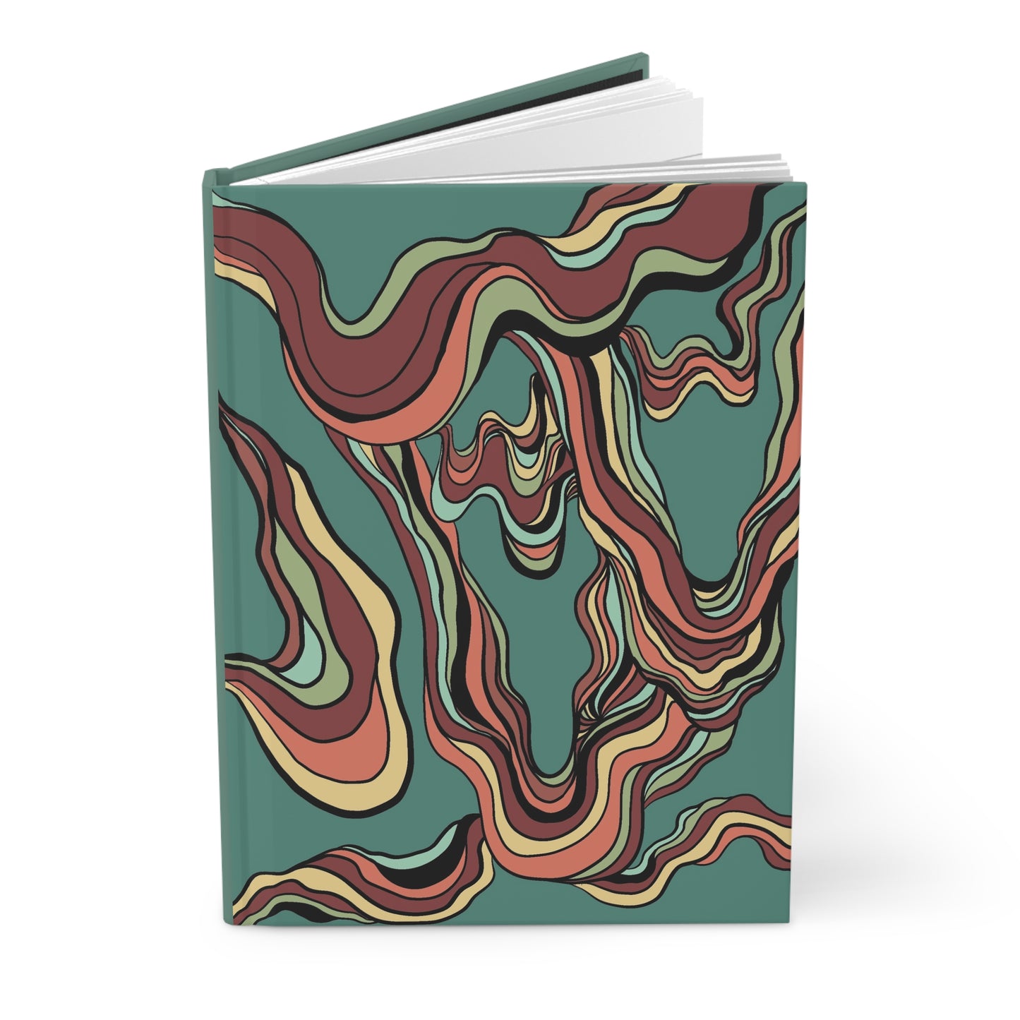Abstract Hardcover Journal Two