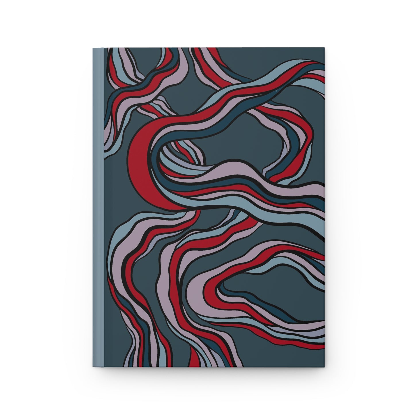 Abstract Hardcover Journal Three