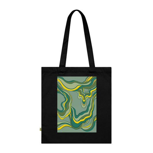 Organic Cotton Tote Abstract Four