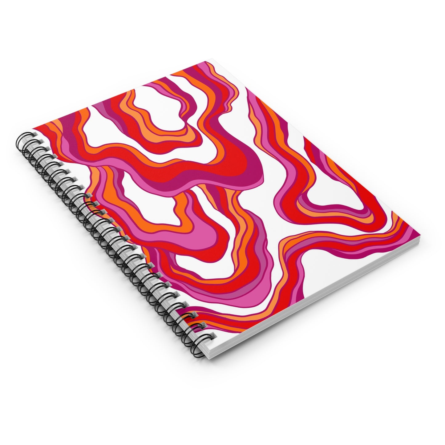 Abstract Spiral Notebook Lesbian Pride