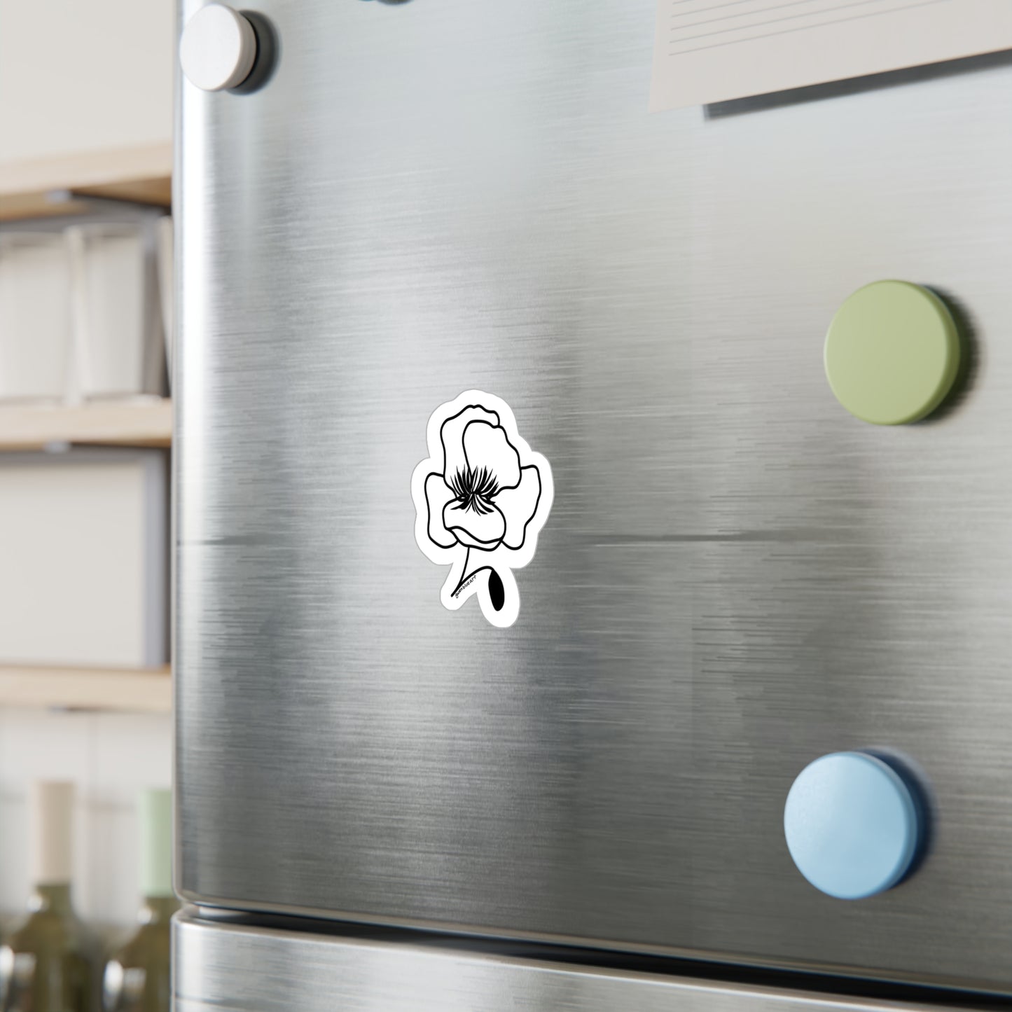 Poppy Sticker