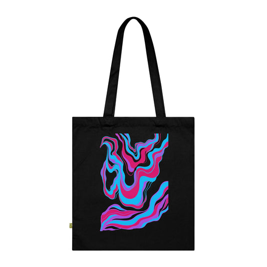 Organic Cotton Tote Abstract One