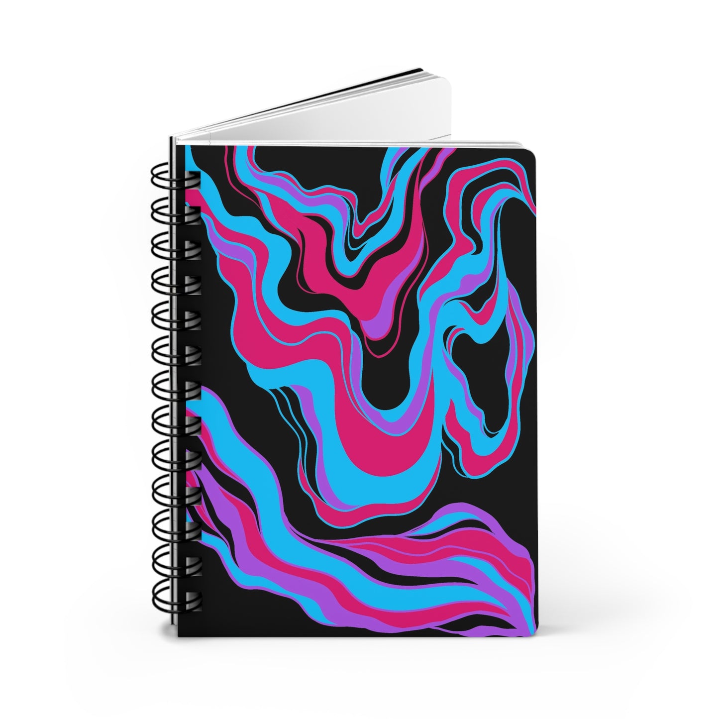 Abstract Spiral Bound Journal