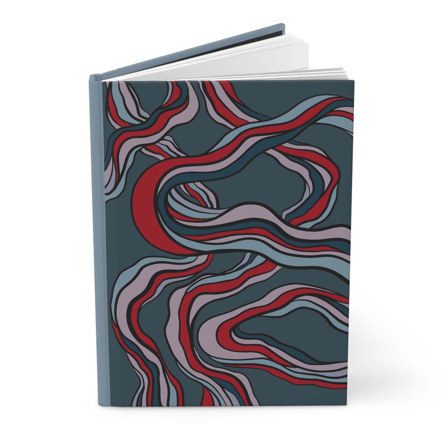 Abstract Hardcover Journal Three