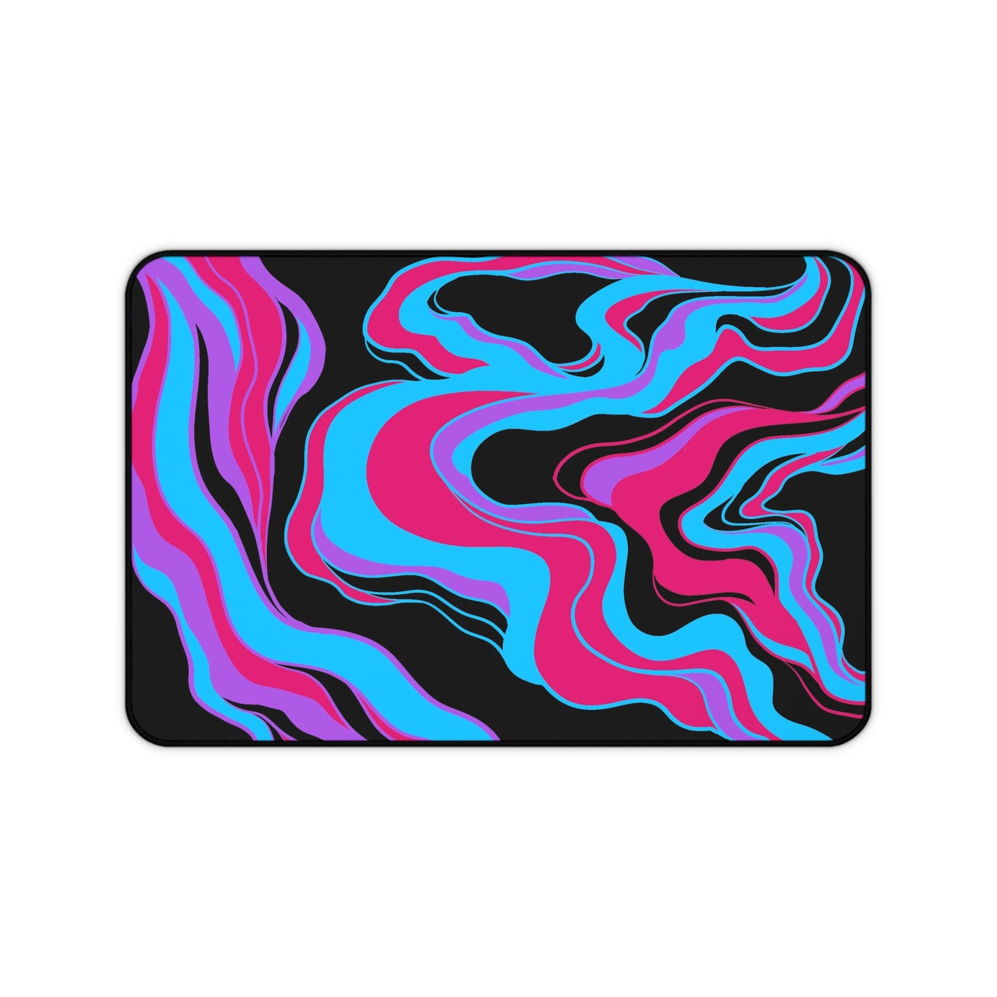 Abstract Desk Mat Small Drip One