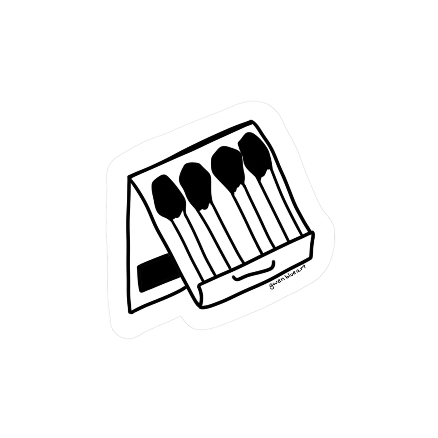 Matchbook Sticker