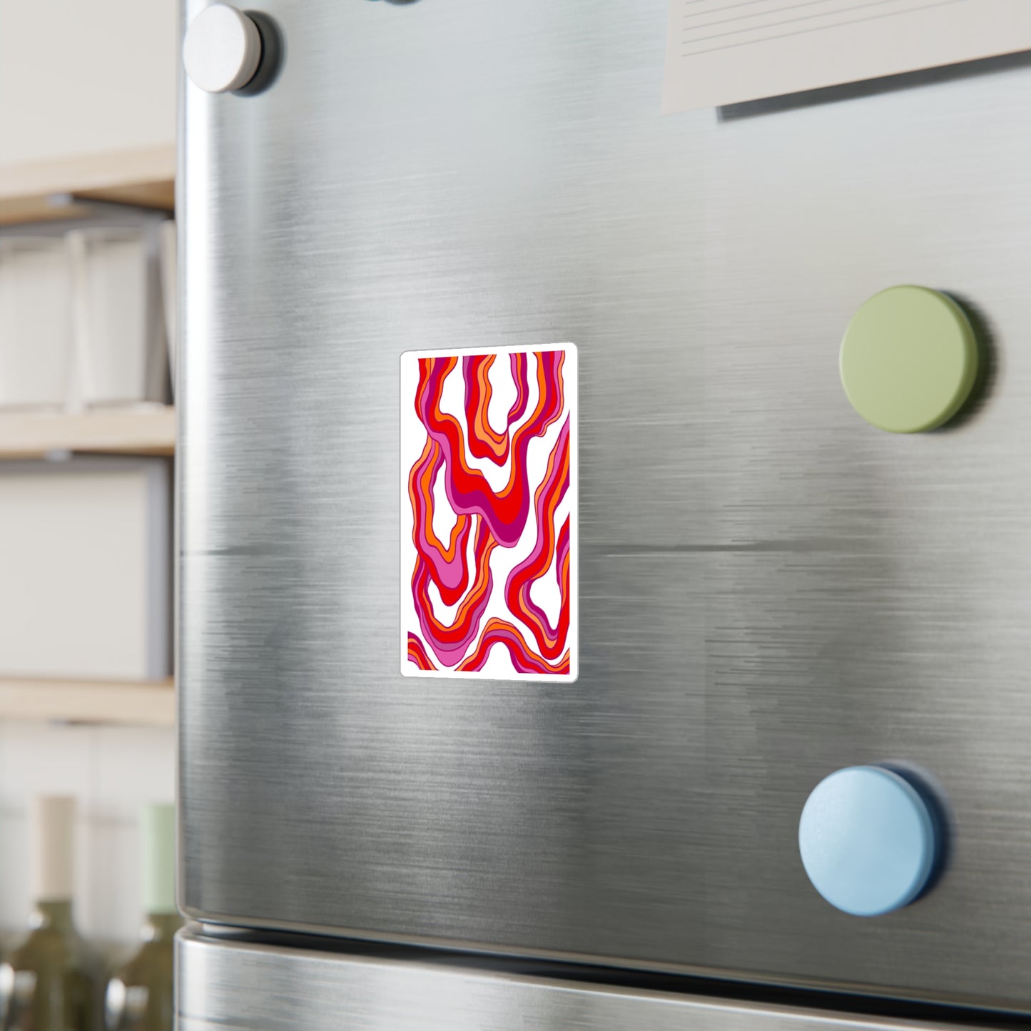 Lesbian Pride Drip Sticker