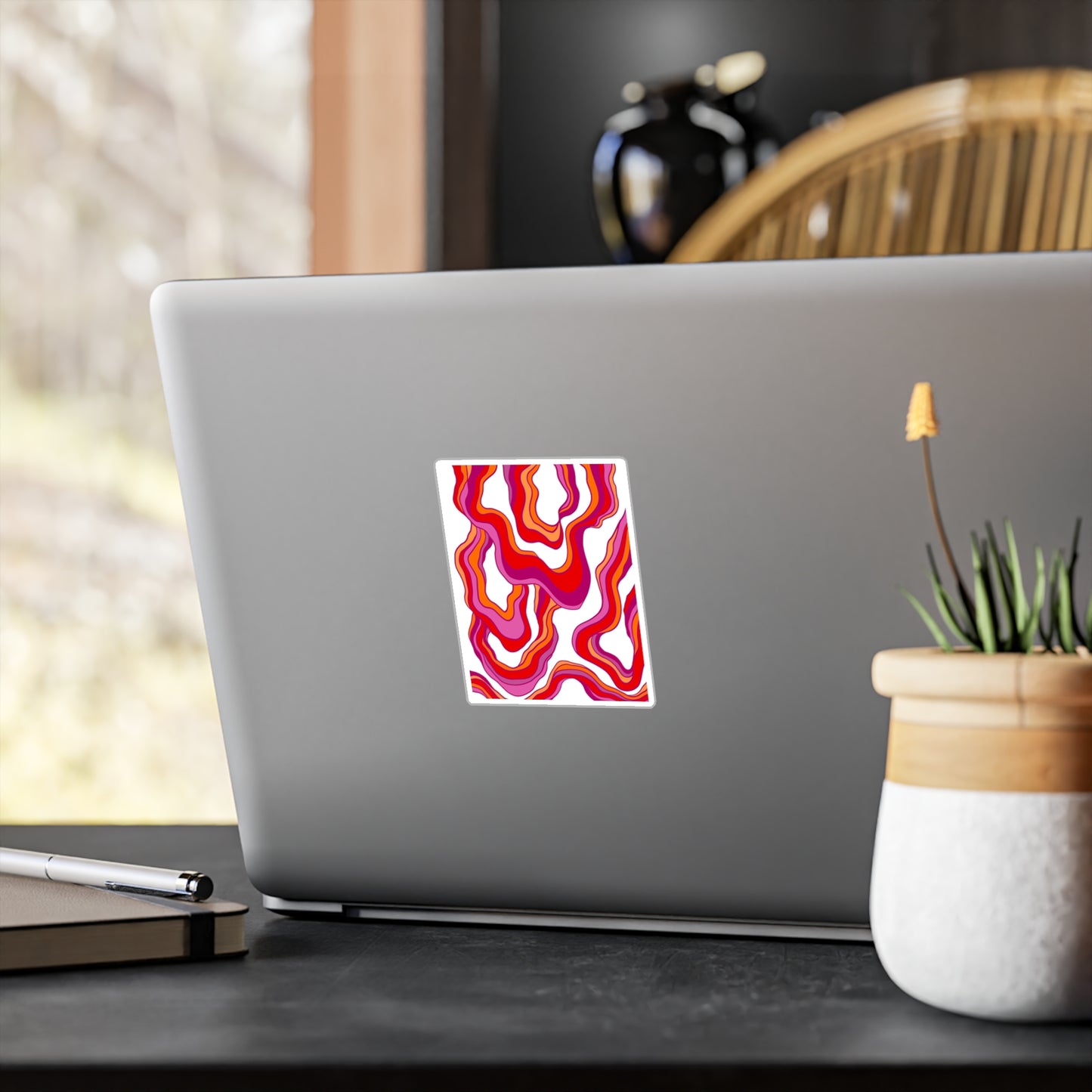 Lesbian Pride Drip Sticker