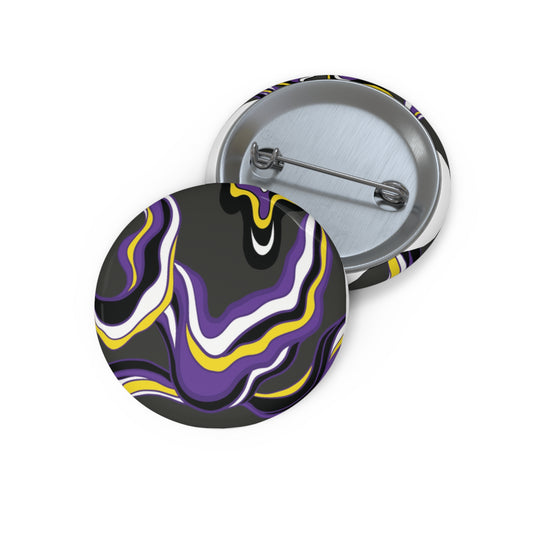 Non-binary Pride Drip Button