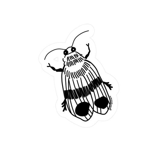 Moth Sticker