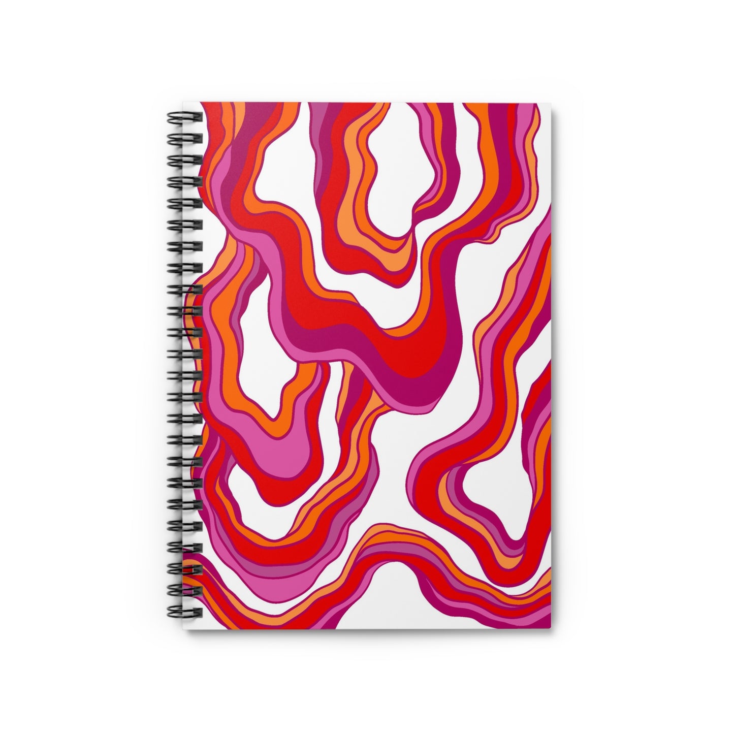 Abstract Spiral Notebook Lesbian Pride