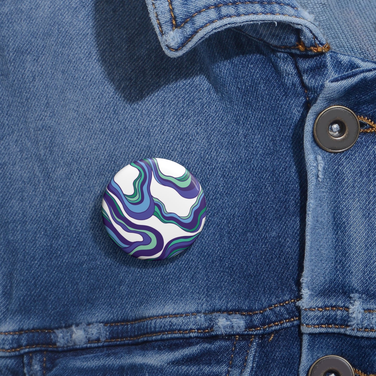 Gay Men Pride Drip Button